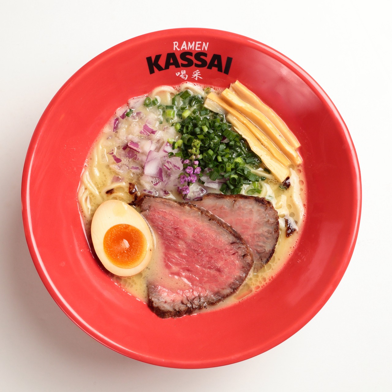 RAMEN KASSAI 喝采の濃厚鶏白湯ラーメン