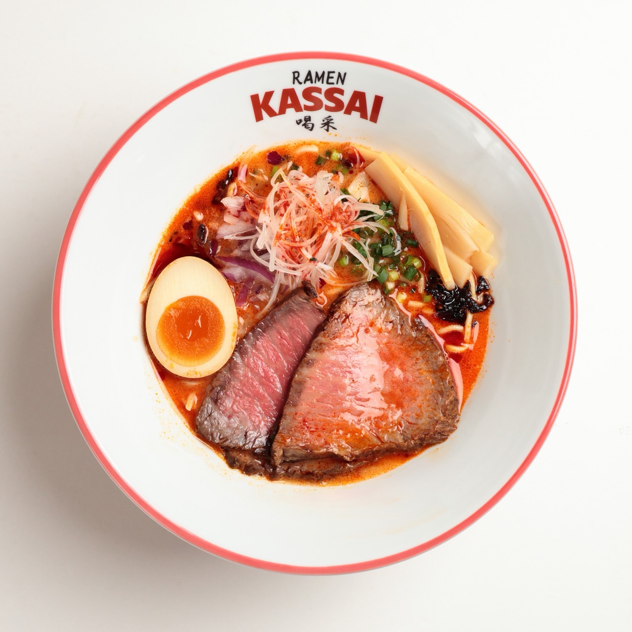 RAMEN KASSAI 喝采のSPICY WAGYU RAMEN