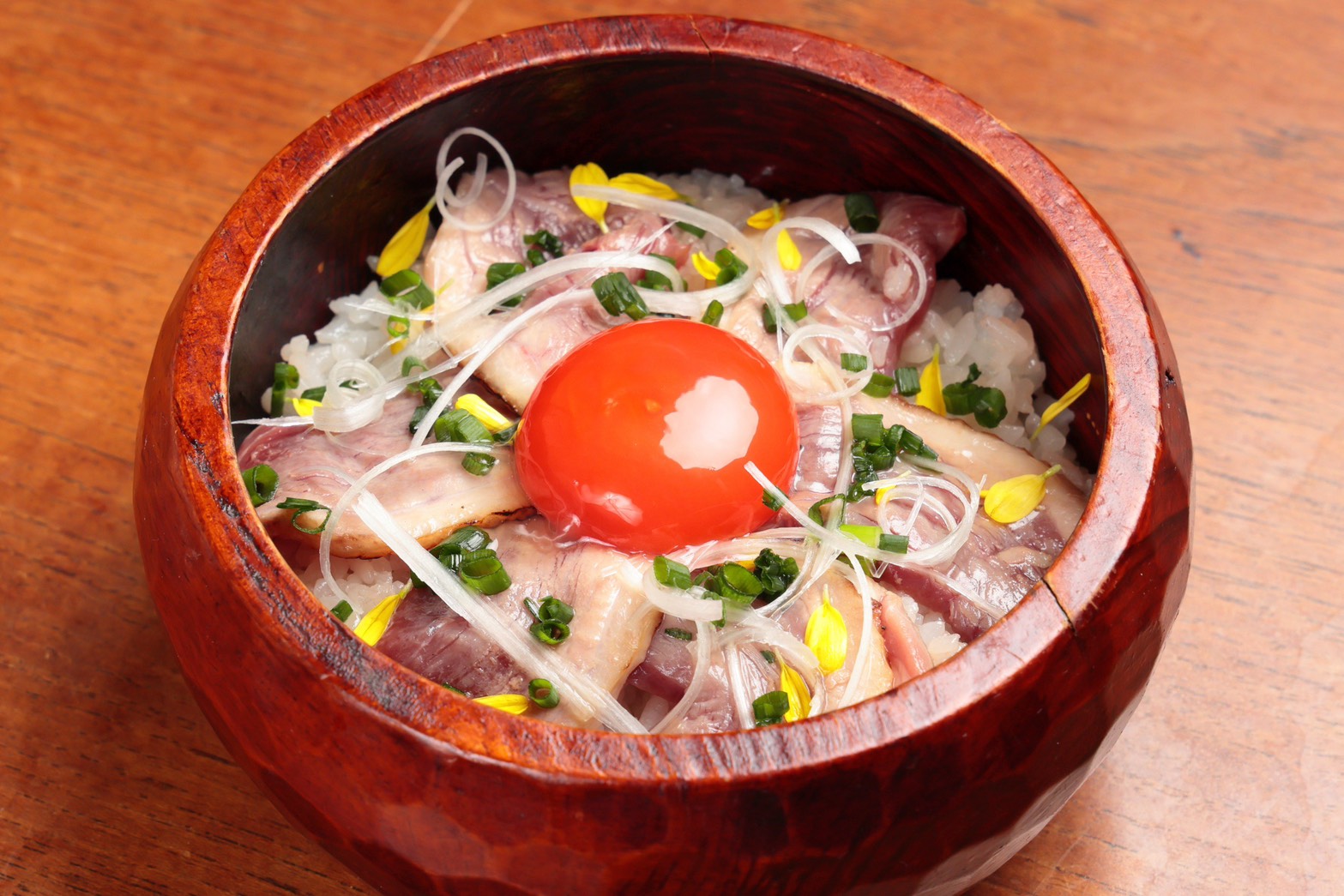 RAMEN KASSAI 喝采の京鴨の丼