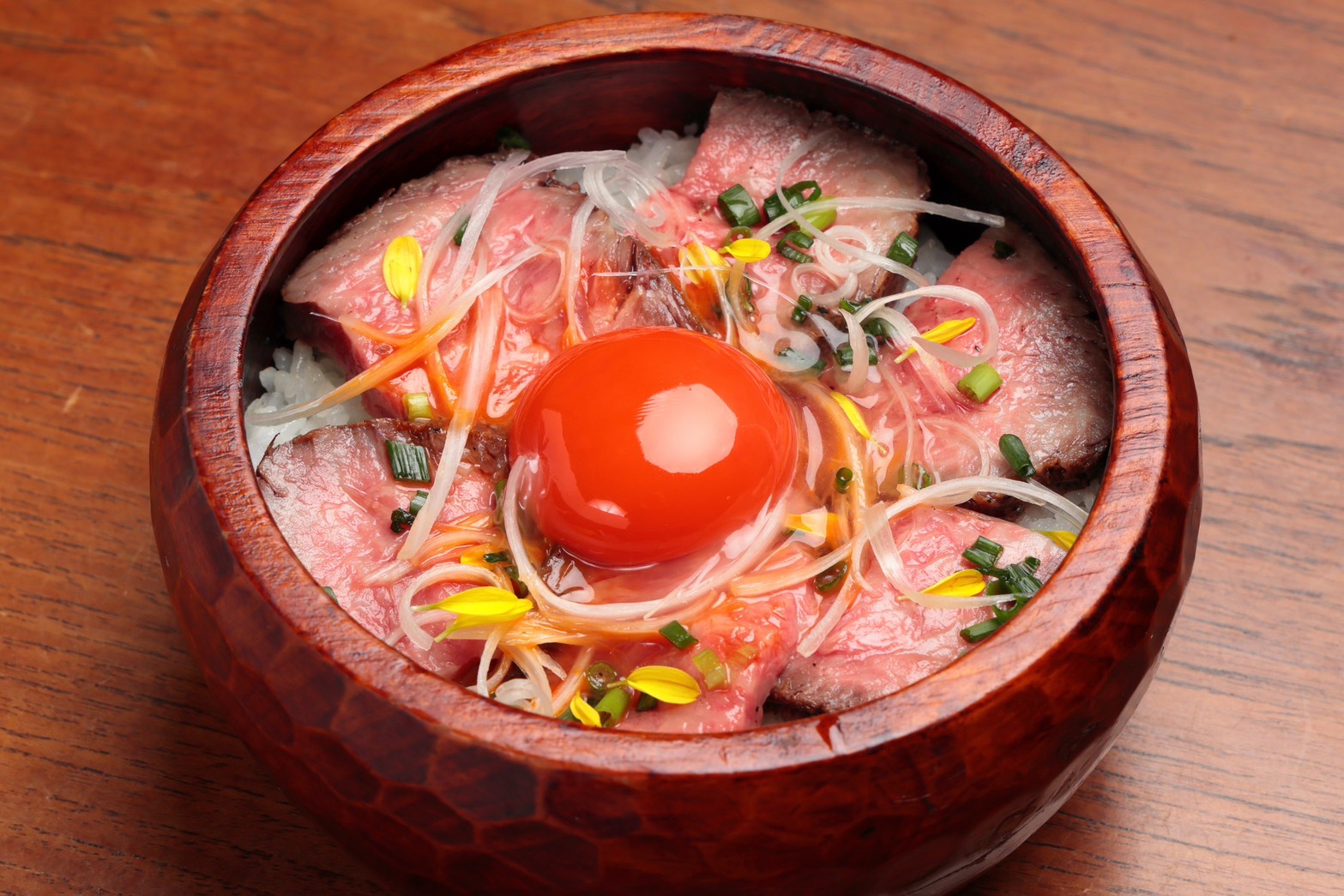 RAMEN KASSAI 喝采の和牛の丼